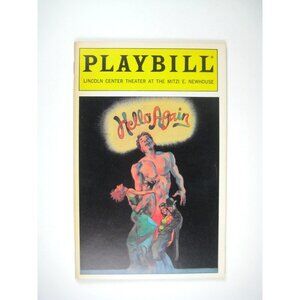 Hello Again Playbill Lincoln Center Theater 1994 Judy Blazer Caroline Carmelo